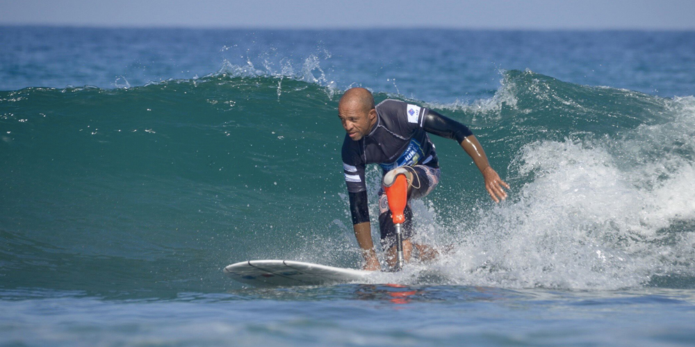 Laurent Marouf Mondiaux Handi Surf Californie