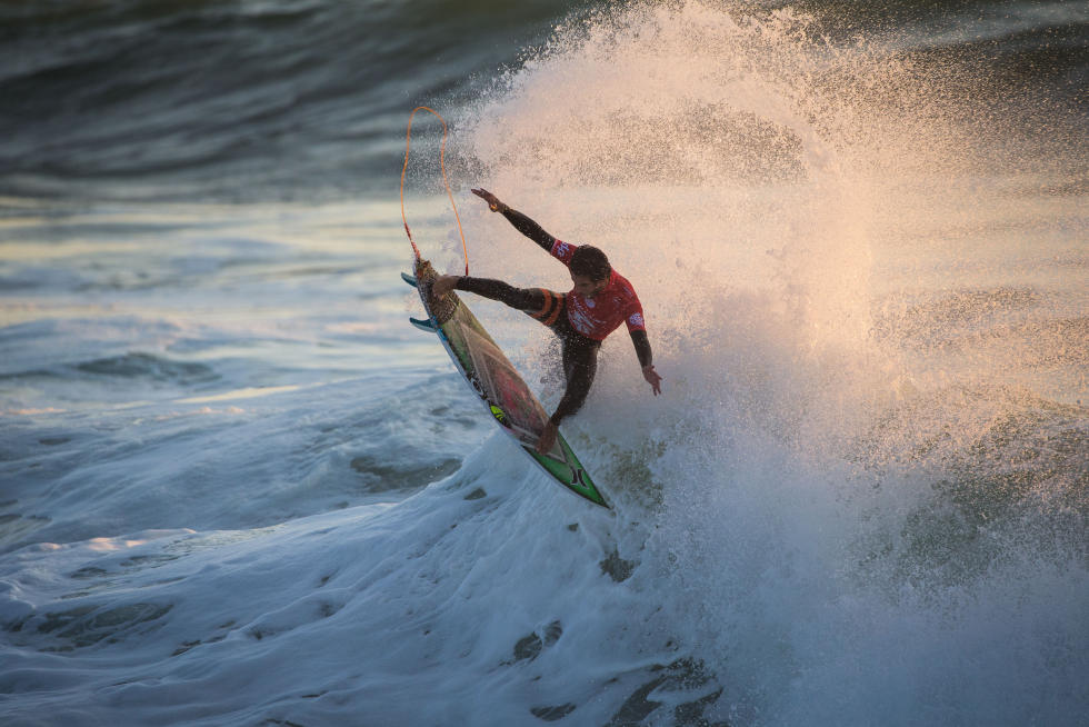 Filipe Toledo vainqueur Moche Rip curl pro portugal