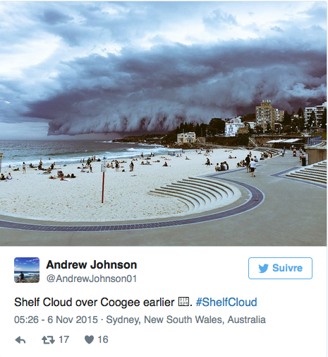 Vague nuages bondi beach arcus