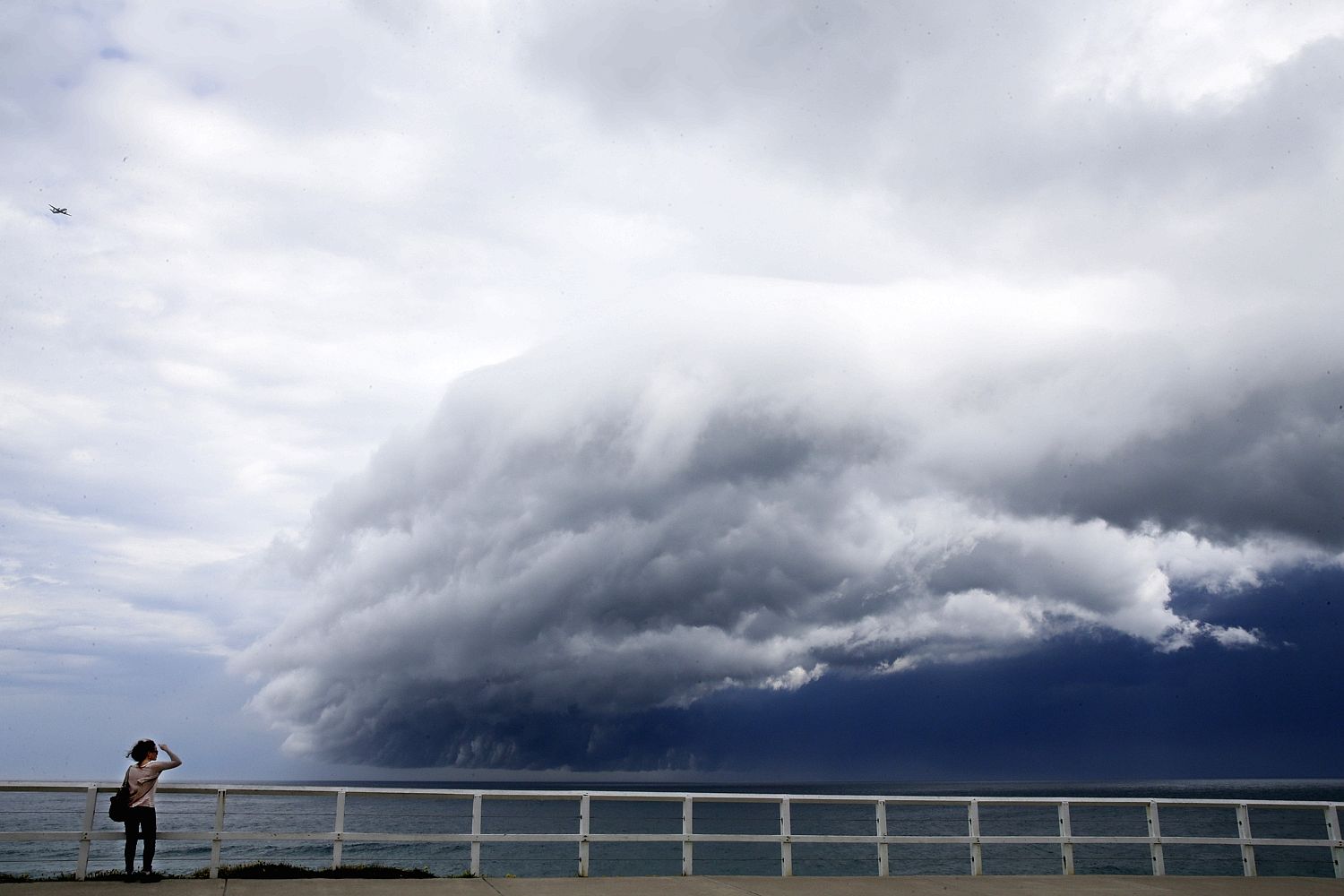 Vague de nuages Bondi Beach Syndey