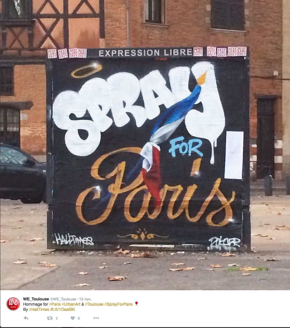 Spray for Paris