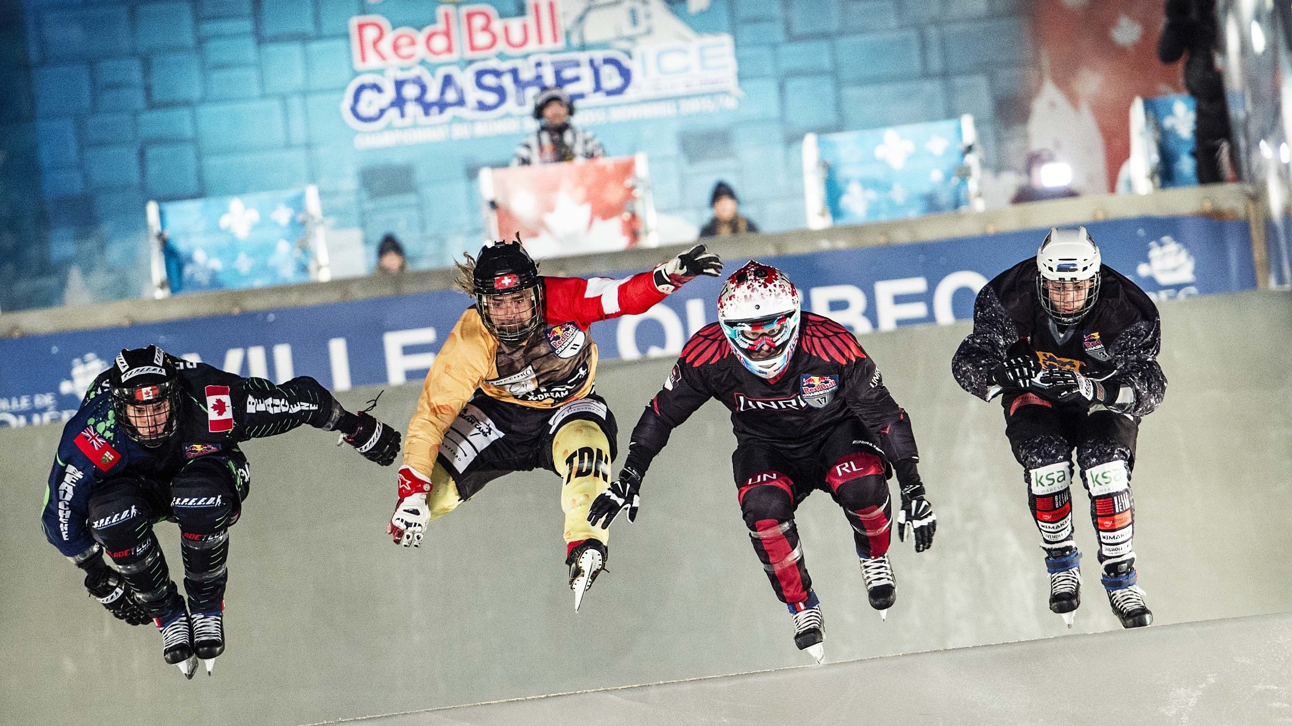Red Bull crashed ice quebec 2016