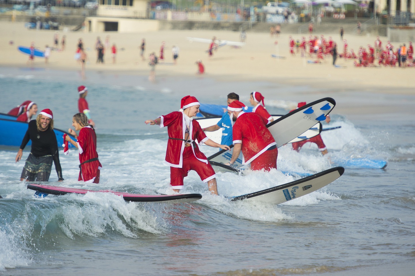 pere noel surf