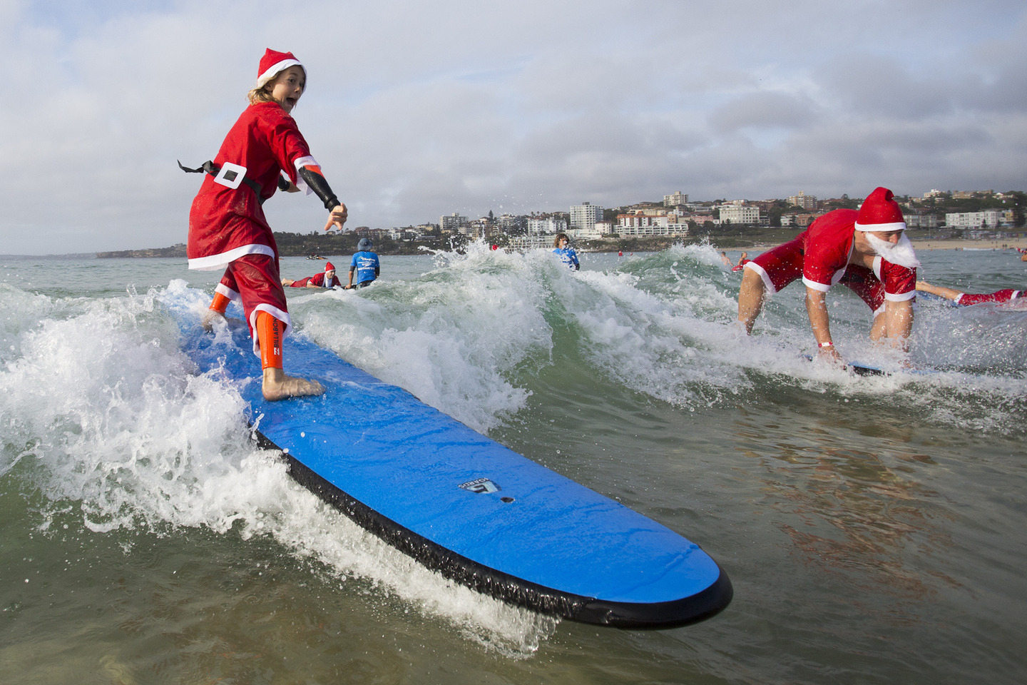 pere noel surf