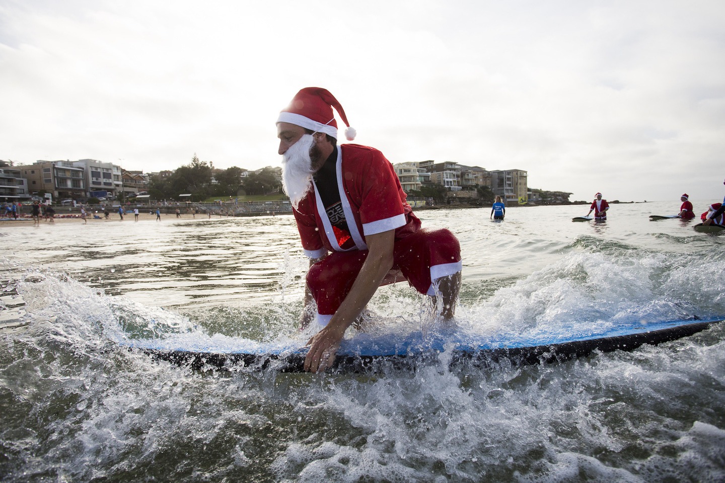 pere noel surf