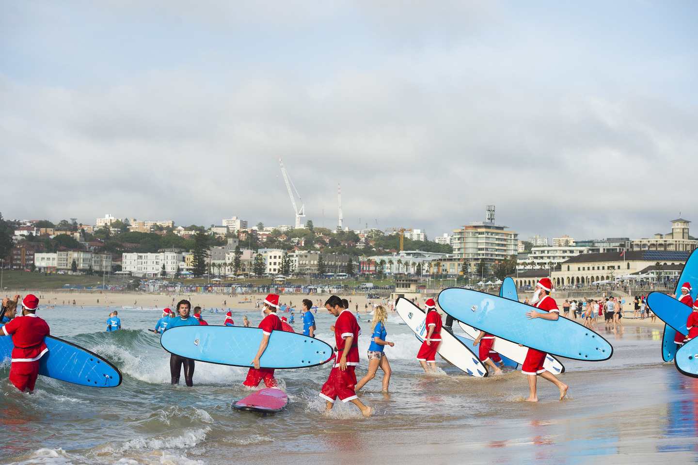 pere noel surf