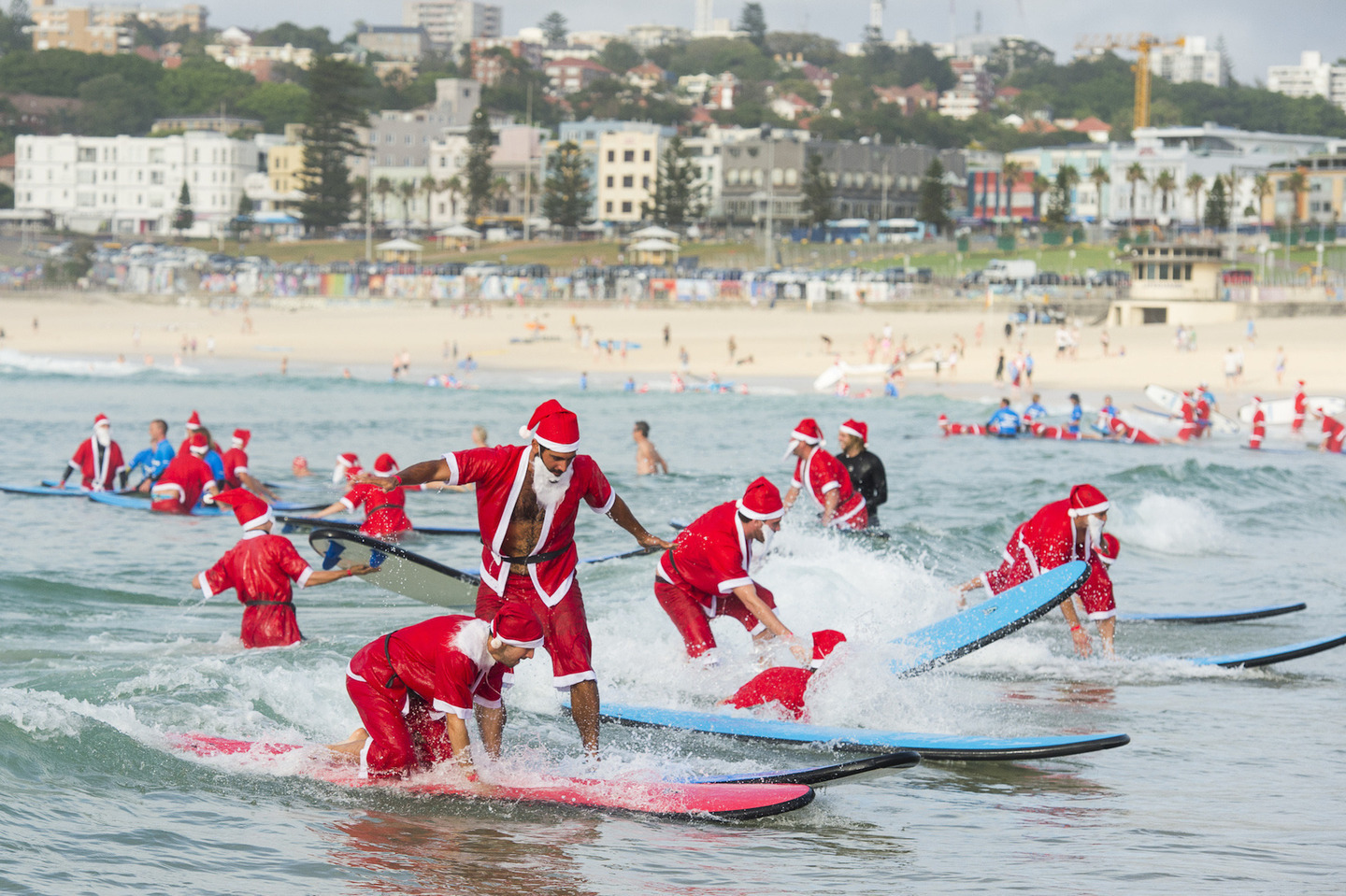 pere noel surf