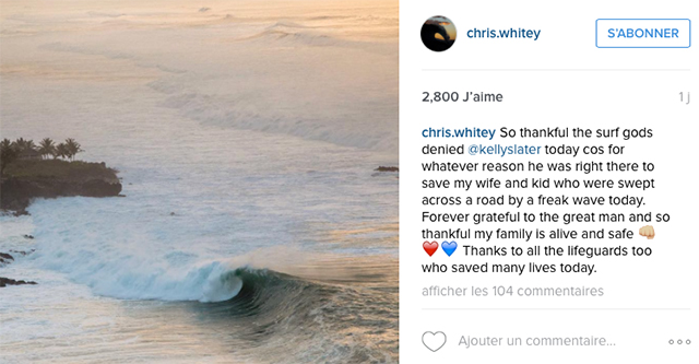 chris white instagram kelly slater sauver