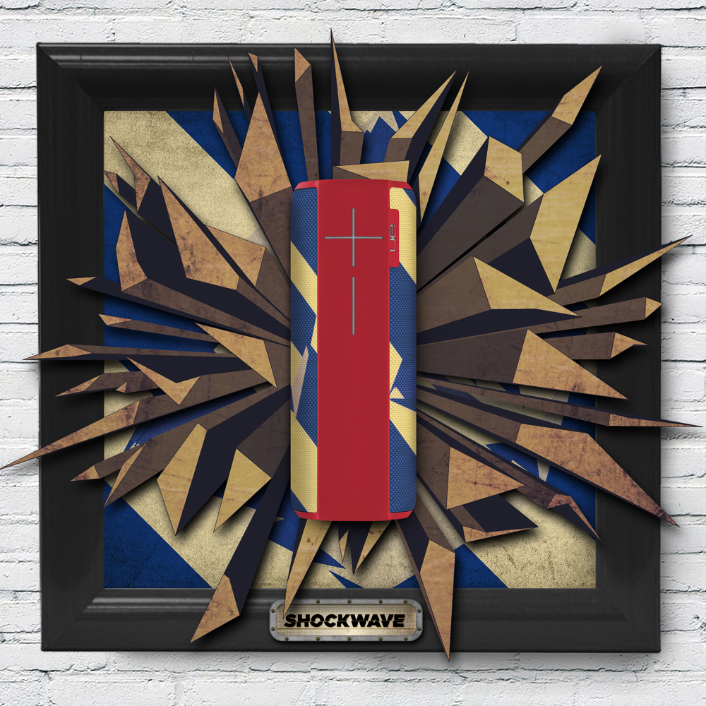 UE MEGABOOM Red Bull Shockwave 