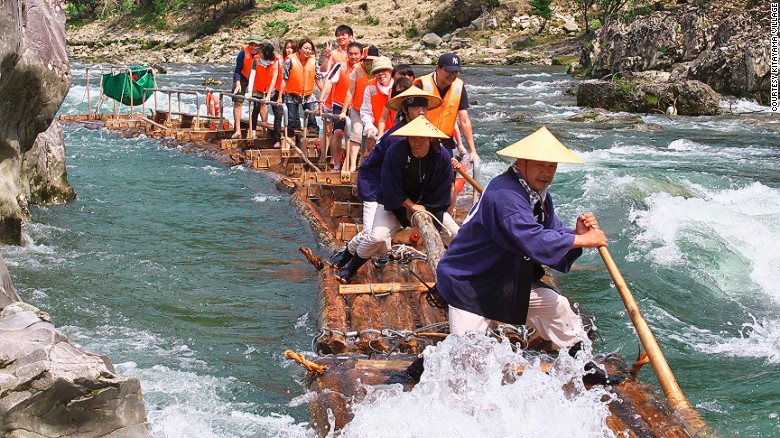 rafting japon