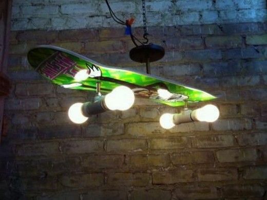 skate lampe