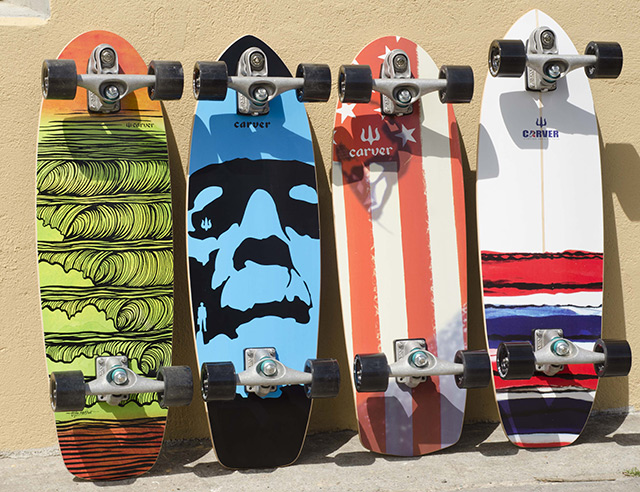 Retrouvez un grand choix de Carver skateboards chez Hawaiisurf