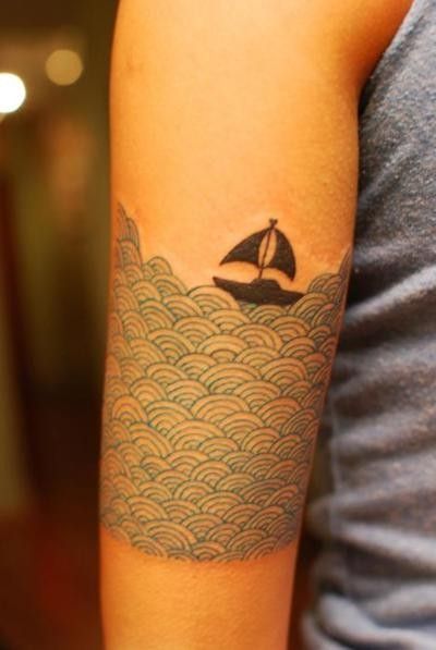 tattoo vagues