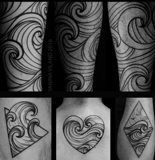 tattoo vagues