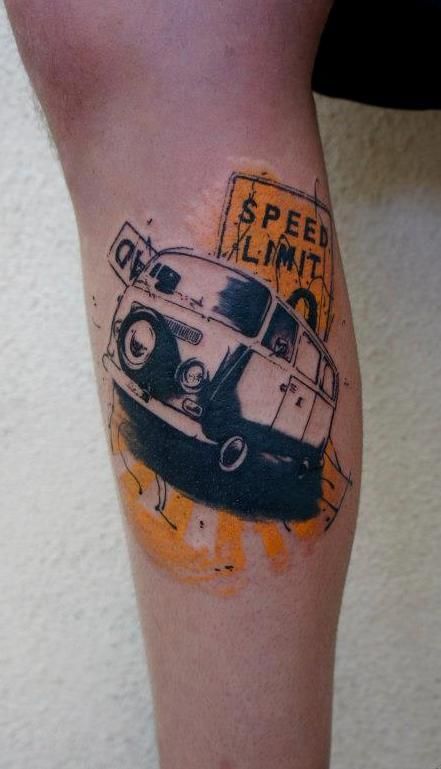 tattoo combi van