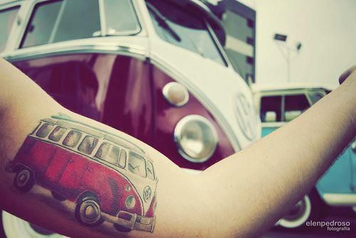 tattoo combi van