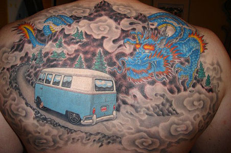 combi van tattoo