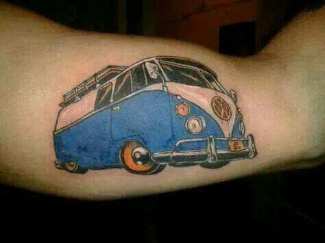 tattoo combi van