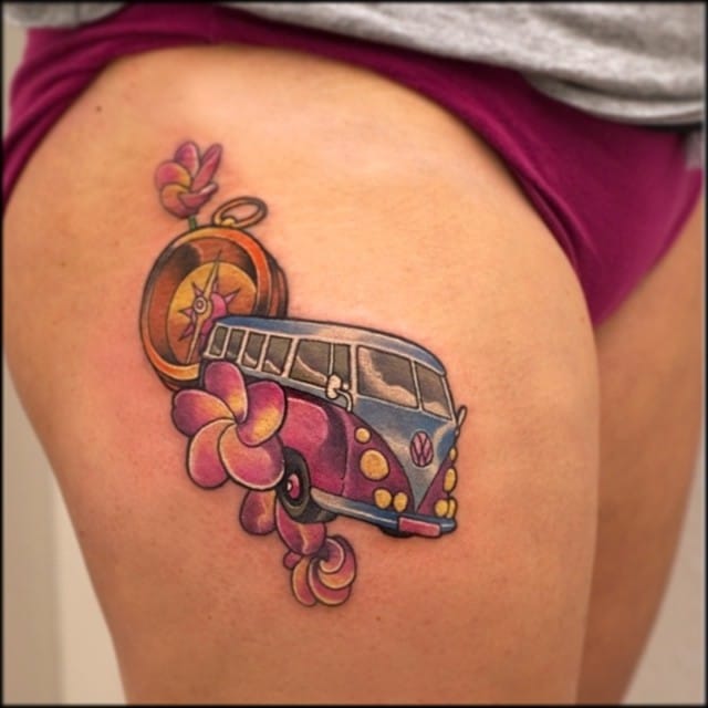 tattoo combi van