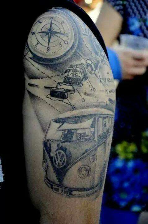 tattoo combi van