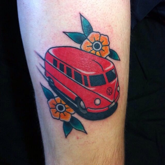 tattoo combi van