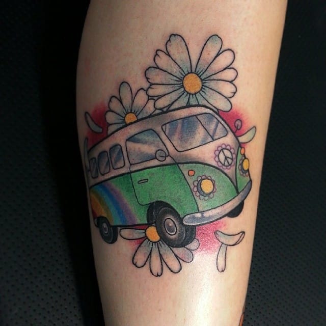 tattoo combi van