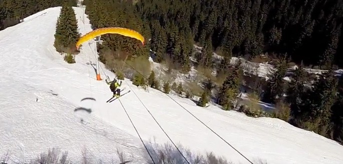 Ce français n'a pas eu froid aux yeux !