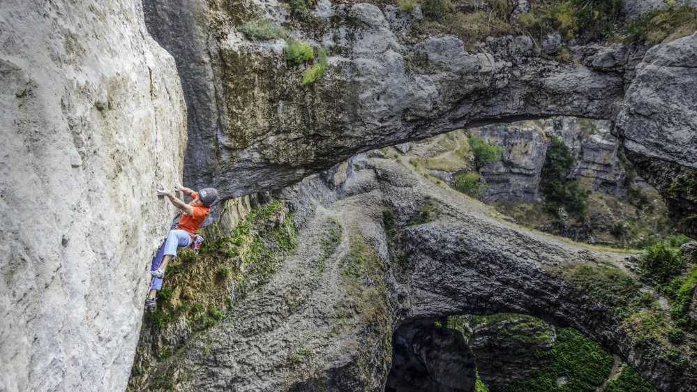 David Lama Gouffre de Baatara