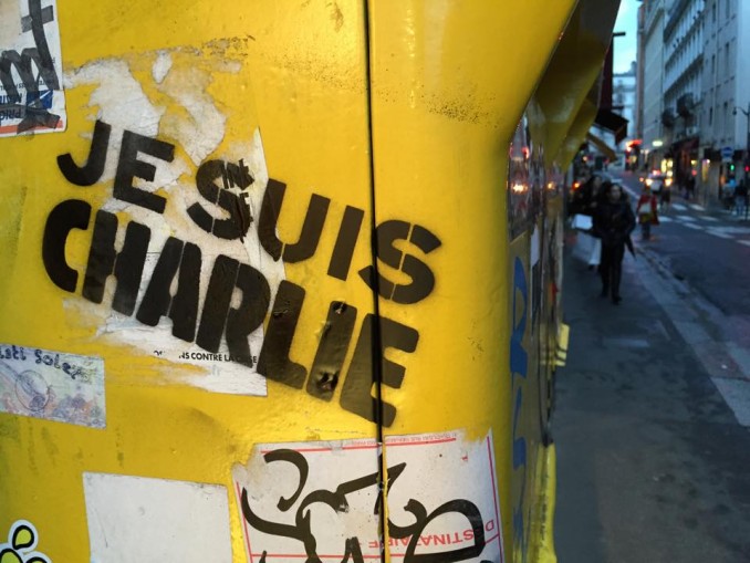 street art je suis charlie