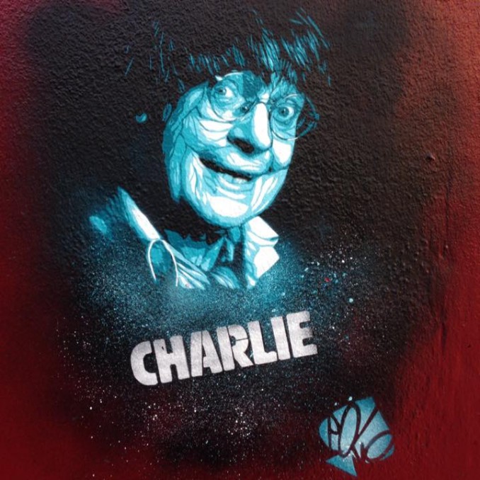 street art je suis charlie