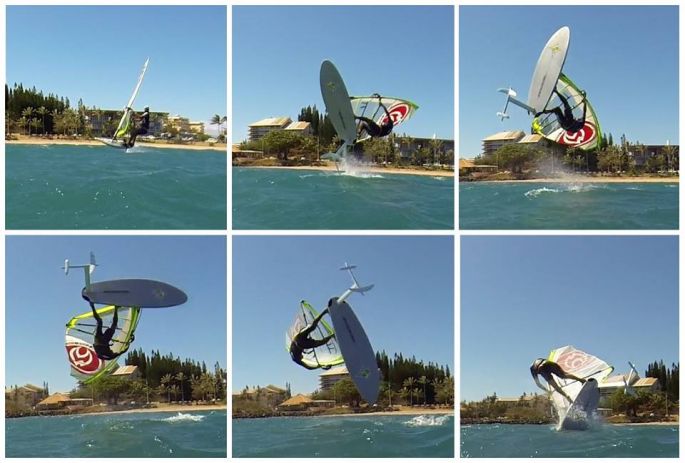 LE TRICK DU JOUR : BACKFLIP EN WINDSURF