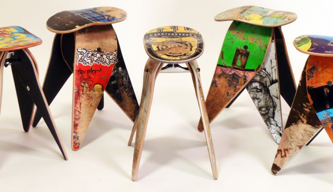 QUAND SKATE, DESIGN ET MOBILIER SE RENCONTRENT 