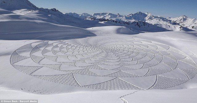 À LA DÉCOUVERTE DU SNOW ART AVEC SIMON BECK