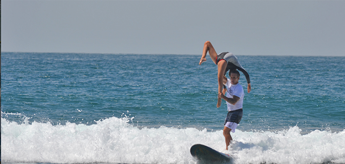 Breana Schroeder Surf Tandem