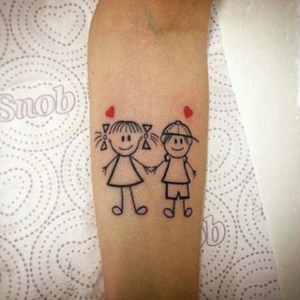 tatouages minimalistes