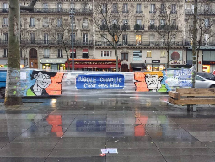 street art charlie hebdo