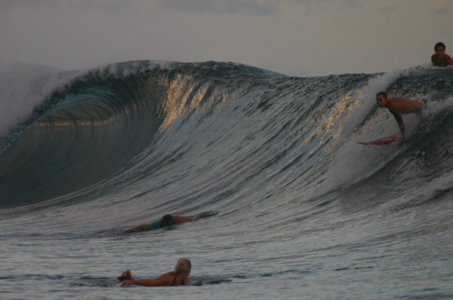 Down the Barrel