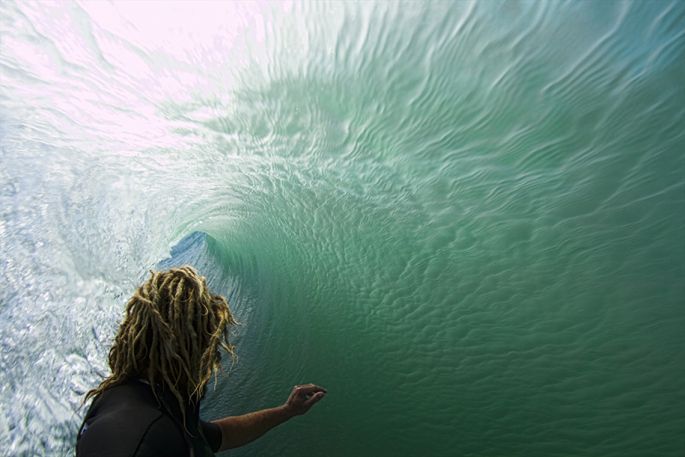 ray collins, photographe, vague