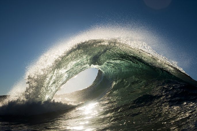 ray collins, photographe, vague