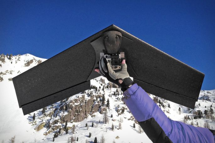 L’AVION DRONE POUR GOPRO !