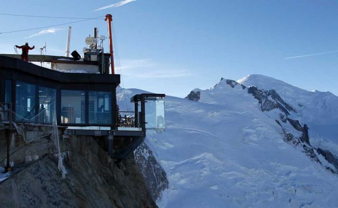 UN "PAS DANS LE VIDE" À CHAMONIX !