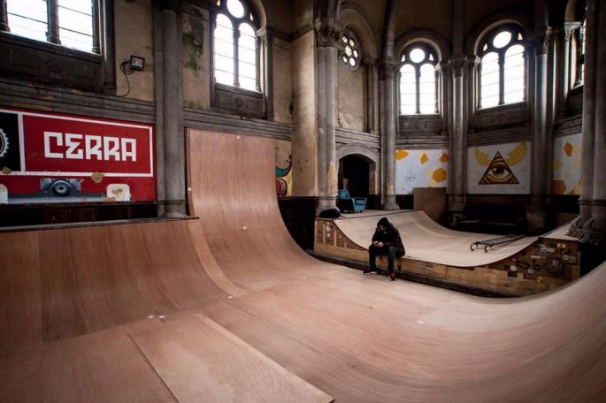 Wallride de la Iglesia