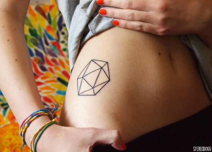 tatouages minimalistes