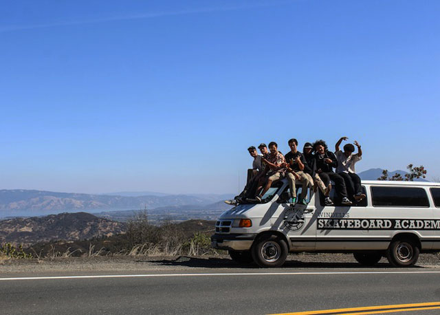 skateboarding trip 