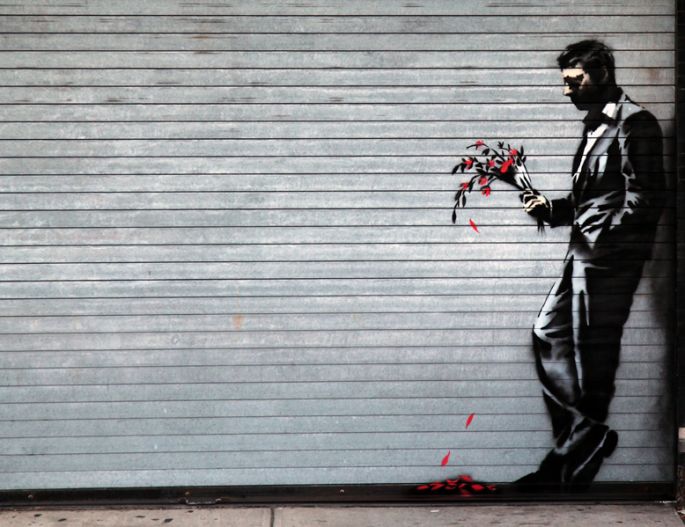 banksy, street-art, street, art, 