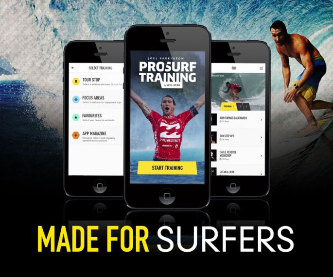 UNE APPLICATION SURF SIGNÉE JOËL PARKINSON !