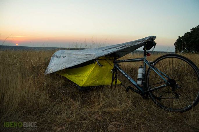 La tente vélo (crédit : bikamper)