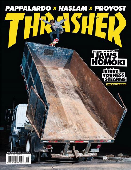 VIDÉO SKATE : AARON "JAWS" HOMOKI