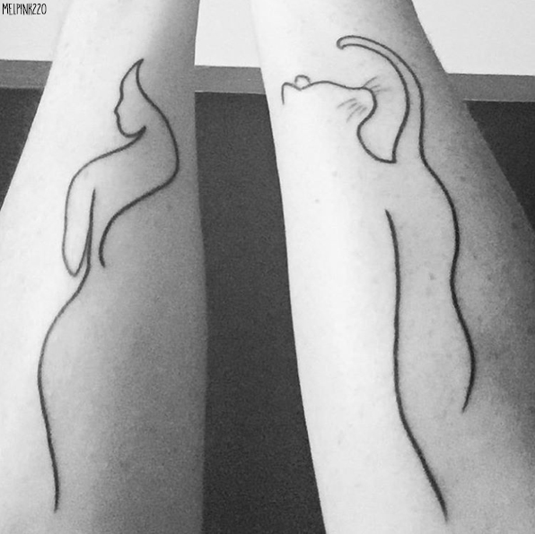 tatouages minimalistes