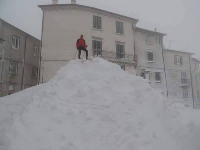 chutes de neige